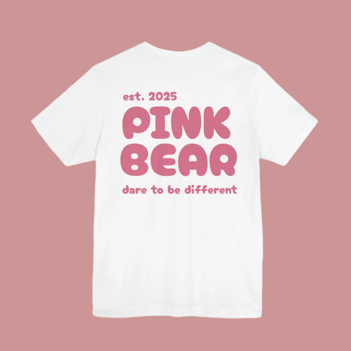 Jersey Short Sleeve PinkBear