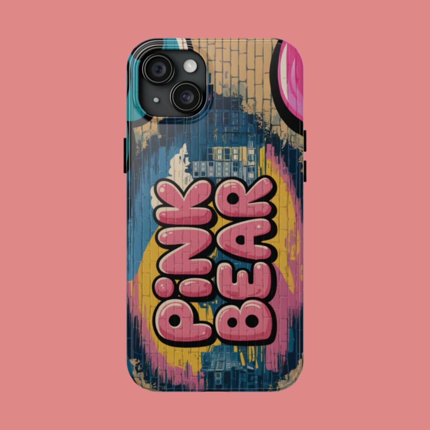 Pink Bear Tough Phone Case