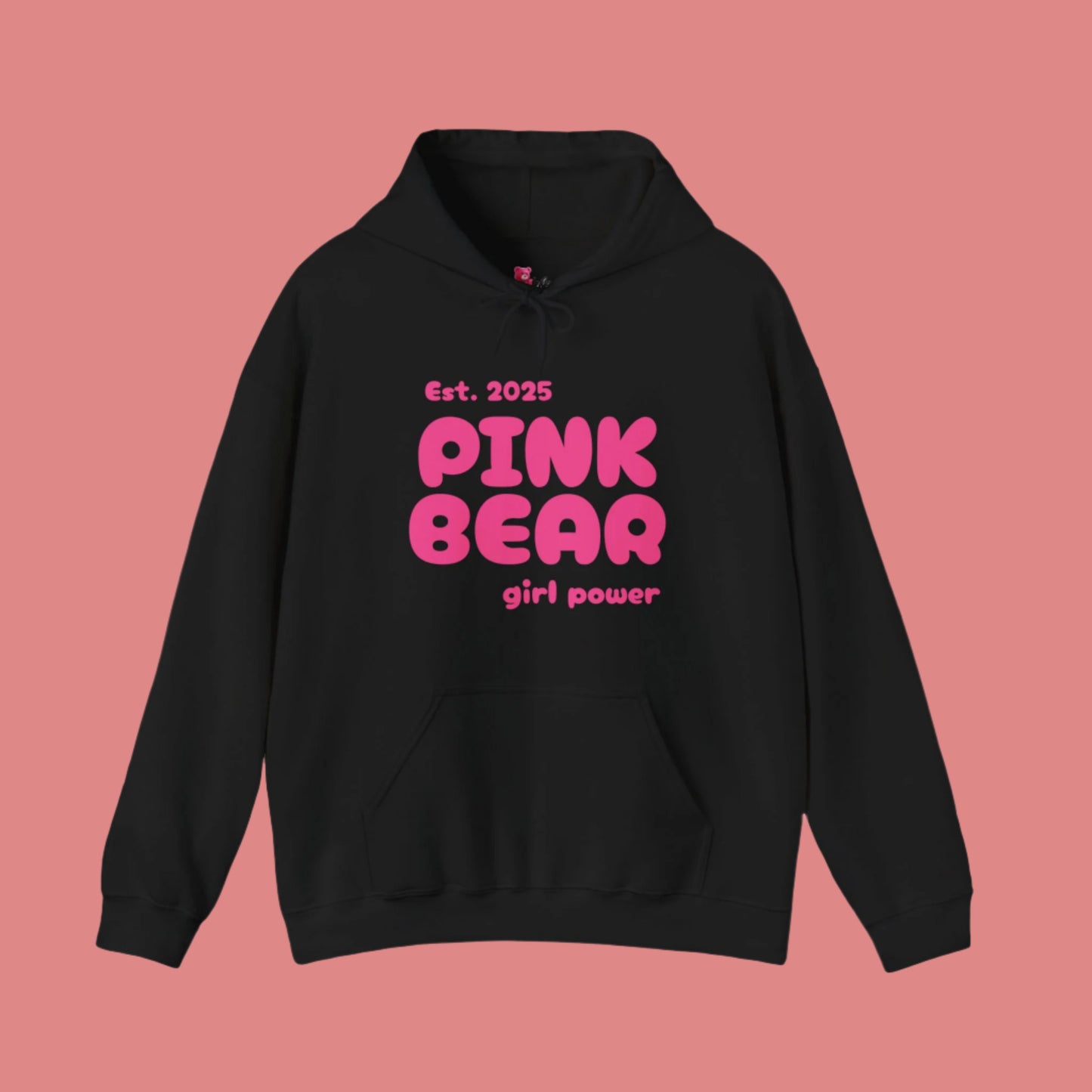 Heavy Blend Hoodie PinkBear