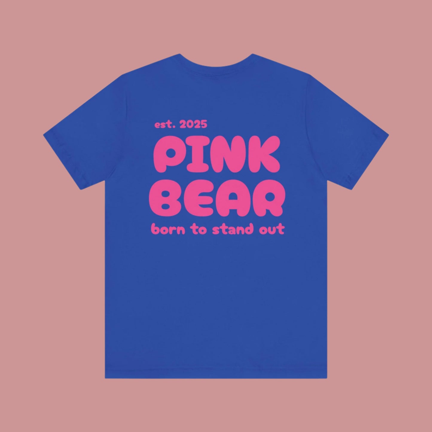 Jersey Short Sleeve PinkBear