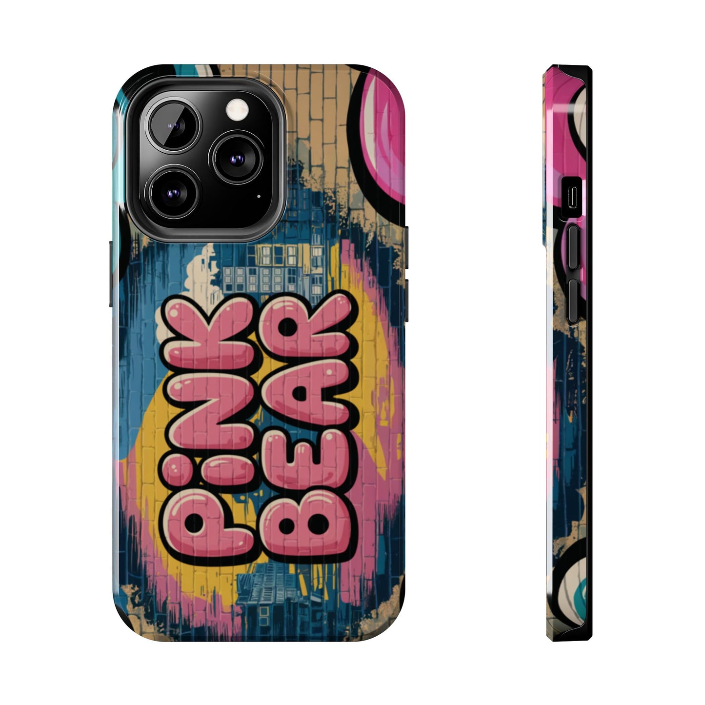 Pink Bear Tough Phone Case