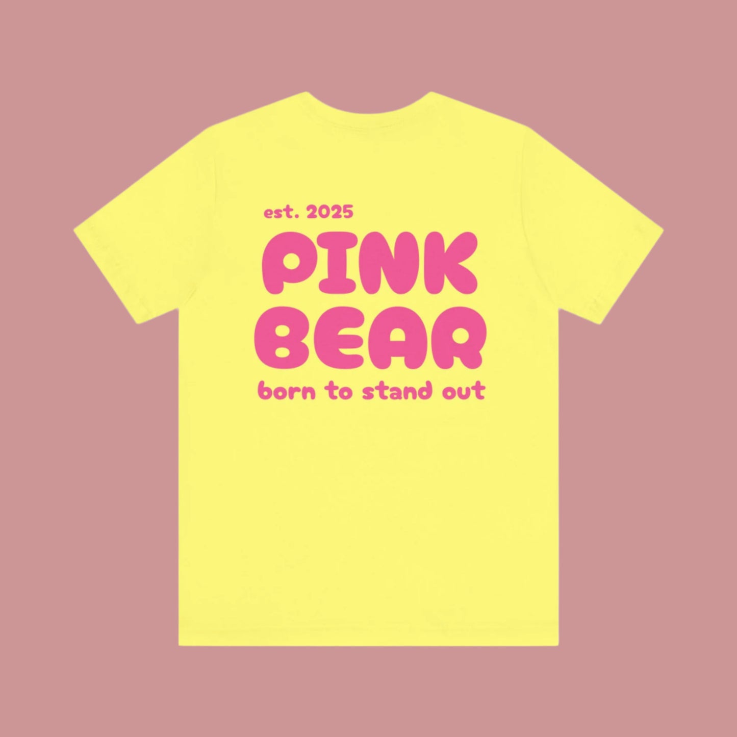 Jersey Short Sleeve PinkBear