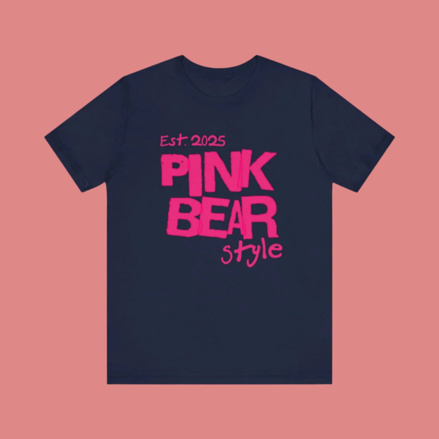 Jersey Short Sleeve PinkBear