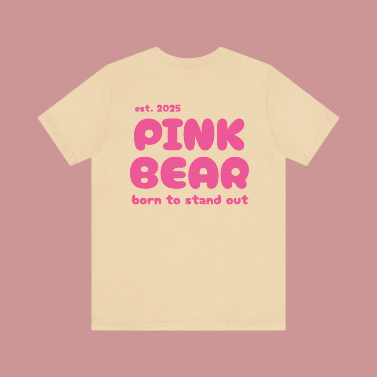 Jersey Short Sleeve PinkBear