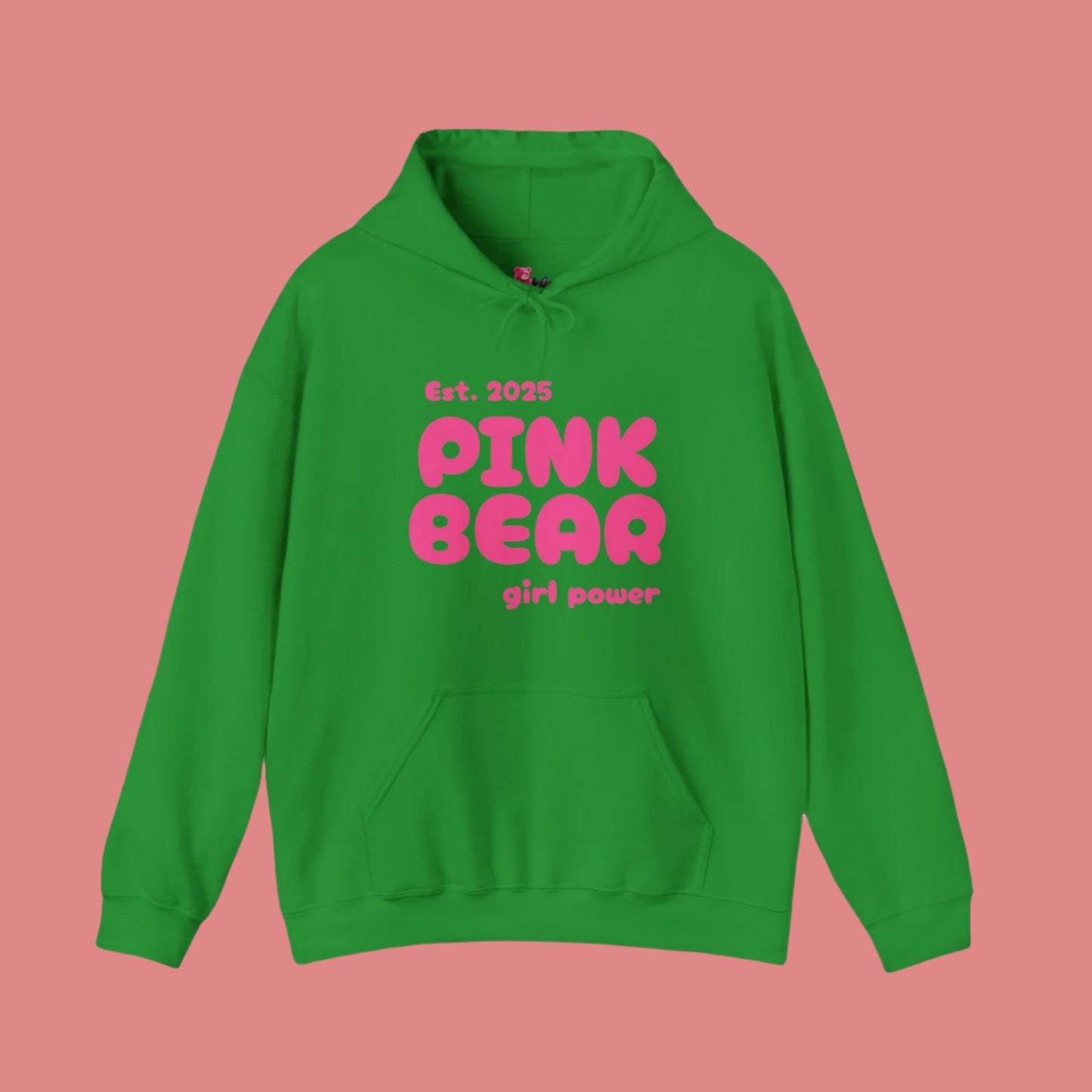 Heavy Blend Hoodie PinkBear