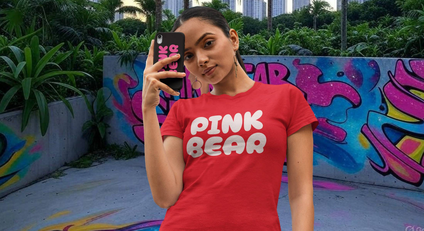 Jersey Short Sleeve PinkBear