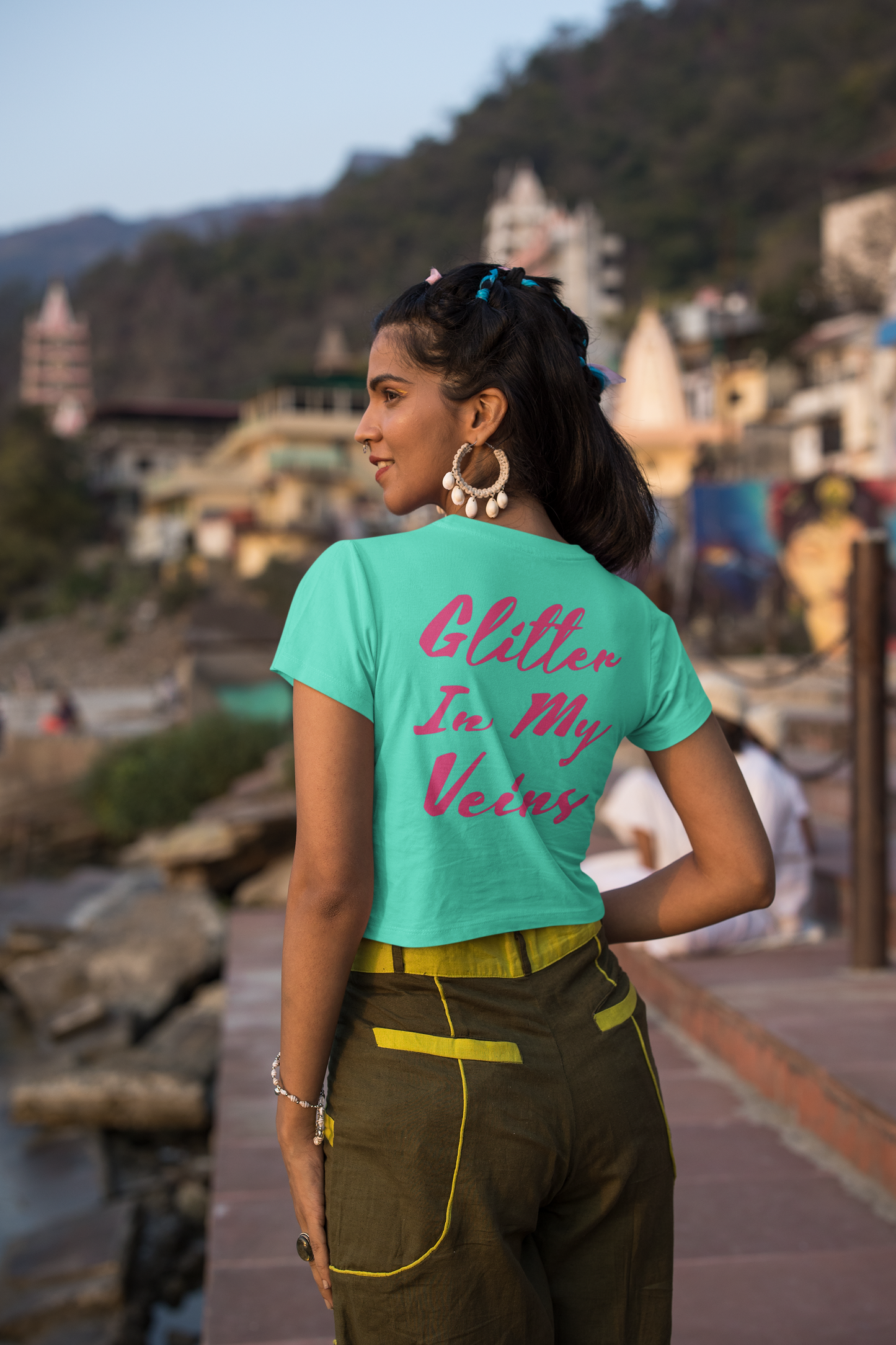 Crop Top PinkBear