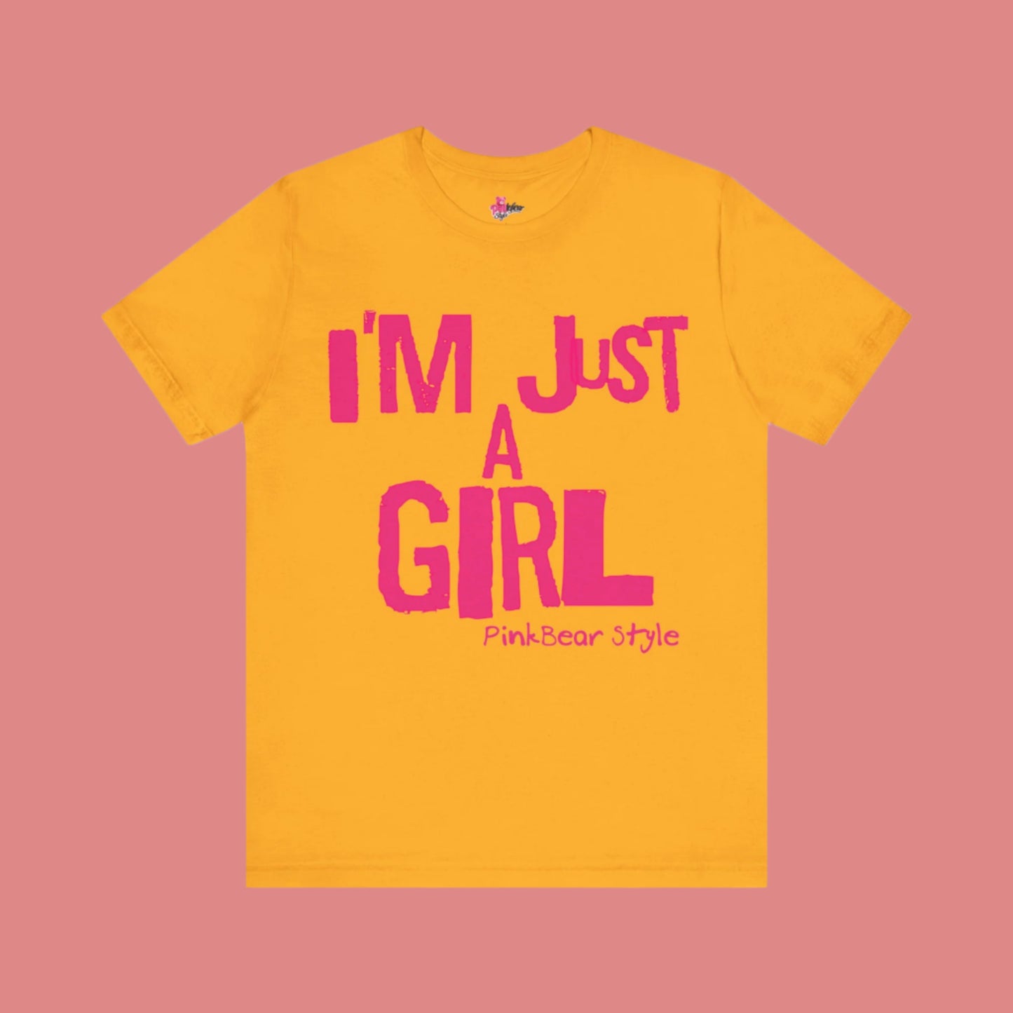 Jersey Short Sleeve PinkBear