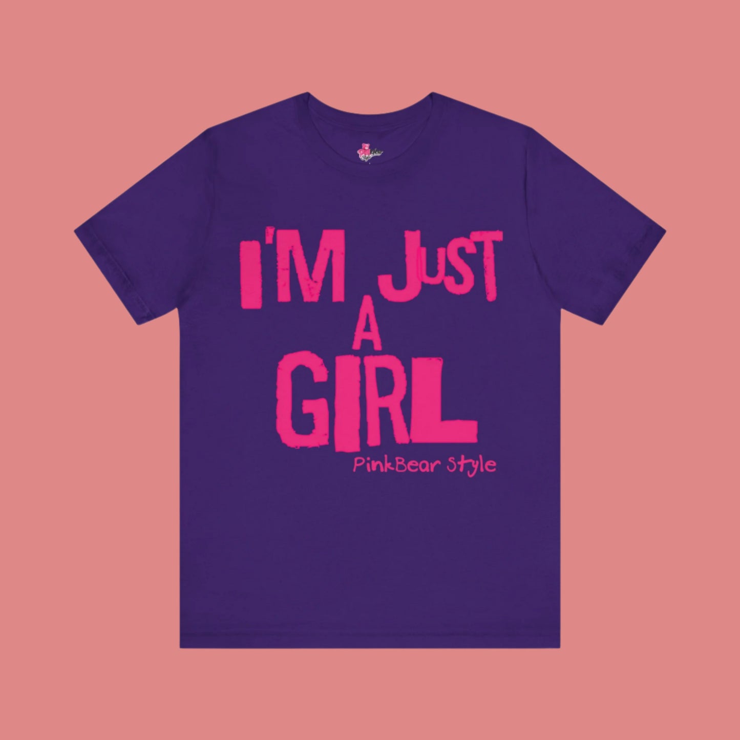 Jersey Short Sleeve PinkBear