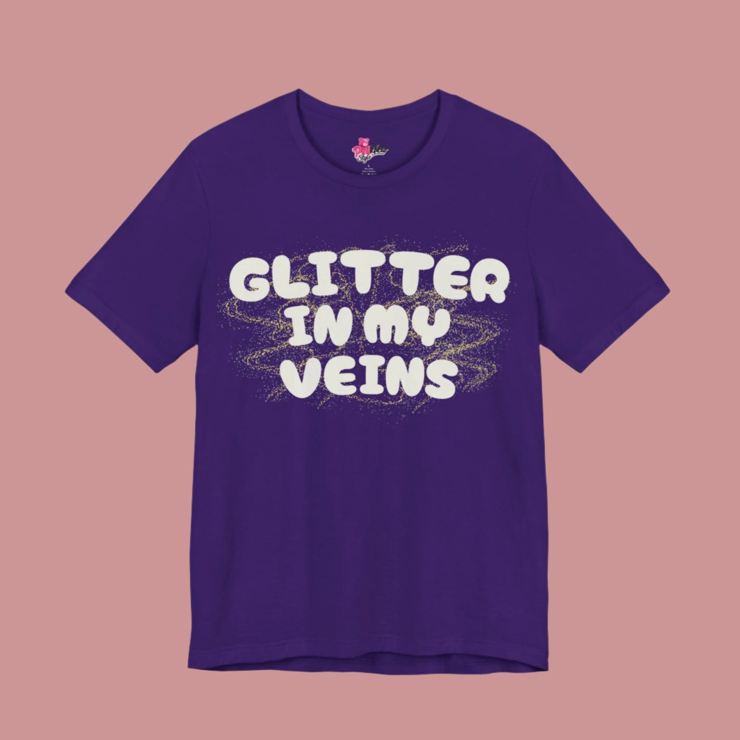 Glitter In My Veins PinkBear