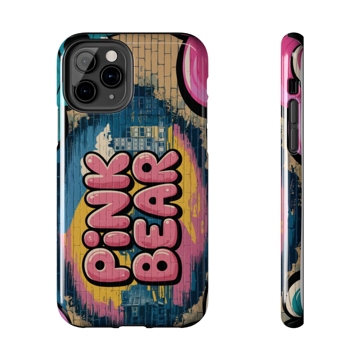 Pink Bear Tough Phone Case