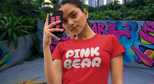 Jersey Short Sleeve PinkBear