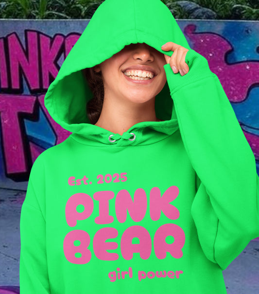 Heavy Blend Hoodie PinkBear
