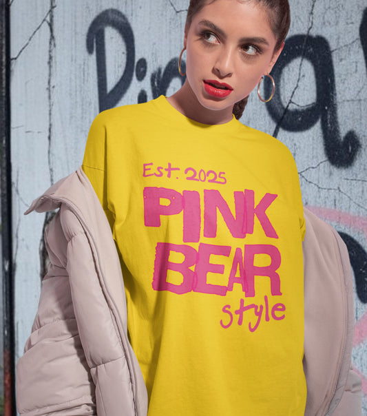 Jersey Short Sleeve PinkBear
