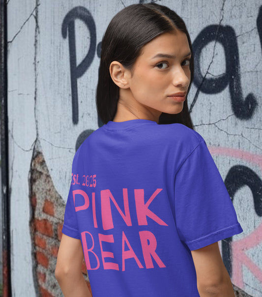 Garment Dyed PinkBear